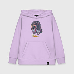 Толстовка детская хлопковая Oh no, my tea - Wriothesley, цвет: лаванда