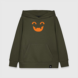 Толстовка детская хлопковая Orange smile, цвет: хаки