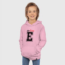 Толстовка детская хлопковая Елена человек с большой буквы, цвет: светло-розовый — фото 2