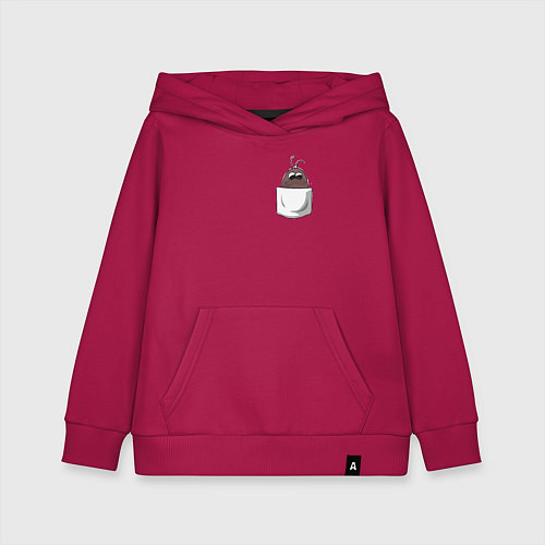 Детская толстовка-худи Гуррен-Лаганн Бута / Маджента – фото 1
