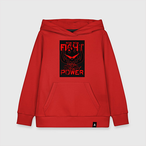Детская толстовка-худи Камина Гуррен Дан / Красный – фото 1
