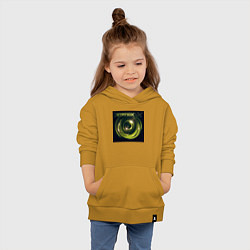 Толстовка детская хлопковая Static-X - Shadow Zone, цвет: горчичный — фото 2