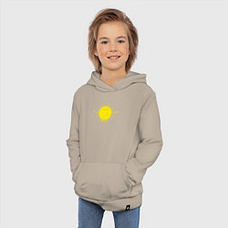Толстовка детская хлопковая Sunny relax, цвет: миндальный — фото 2