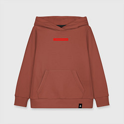 Детская толстовка-худи Honda red logo
