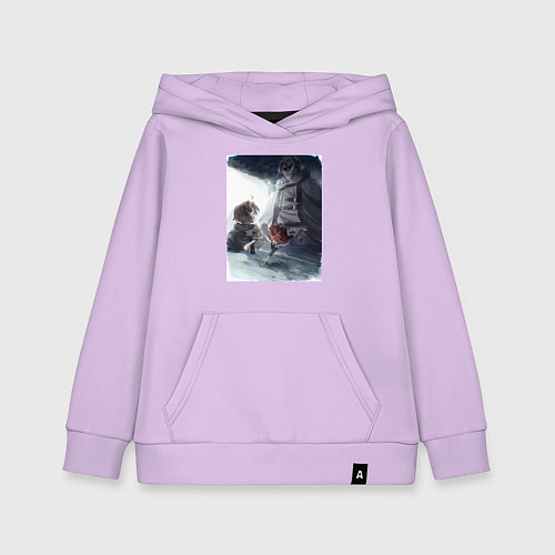 Детская толстовка-худи Безработный Рудеус Грейрат / Лаванда – фото 1