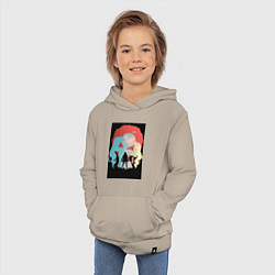 Толстовка детская хлопковая Реинкарнация безработного Эрис Бореас Грейрат, цвет: миндальный — фото 2