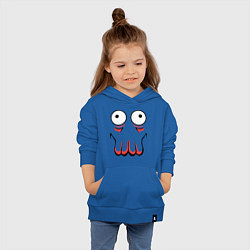 Толстовка детская хлопковая John Zoidberg Face, цвет: синий — фото 2