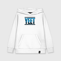 Толстовка детская хлопковая Jey Uso yeet wwe, цвет: белый