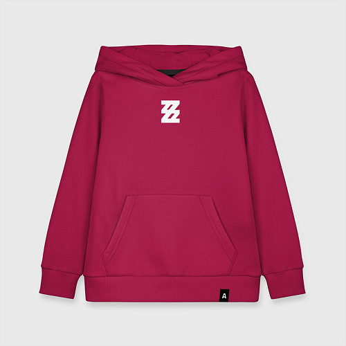 Детская толстовка-худи Zenless Zone Zero logotype / Маджента – фото 1