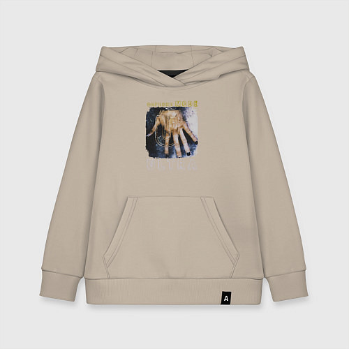 Детская толстовка-худи Depeche Mode - Ultra hand / Миндальный – фото 1