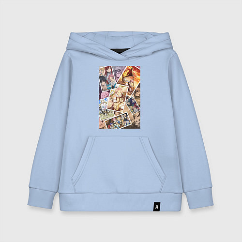 Детская толстовка-худи Хвост Феи Венди Марвелл / Мягкое небо – фото 1