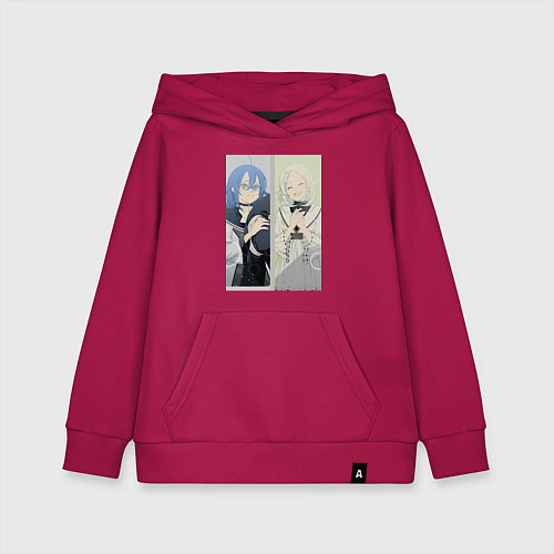 Детская толстовка-худи Реинкарнация безработного Рокси Мигурдия Сильфиетт / Маджента – фото 1