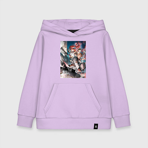Детская толстовка-худи Реинкарнация безработного Эрис Бореас Грейрат Орст / Лаванда – фото 1