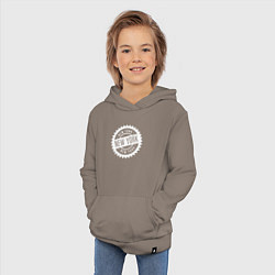 Толстовка детская хлопковая New York - USA, цвет: утренний латте — фото 2