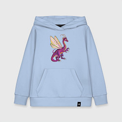 Толстовка детская хлопковая HOMM3 Faerie Dragon, цвет: мягкое небо