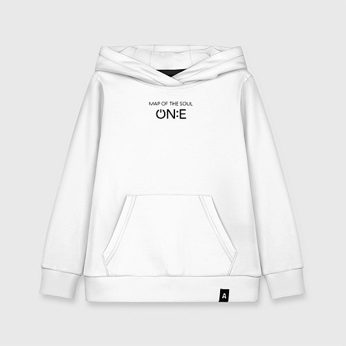 Детская толстовка-худи BTS One / Белый – фото 1