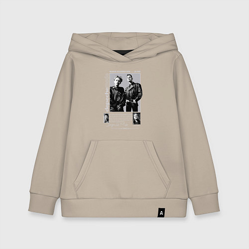 Детская толстовка-худи Depeche Mode - Black Celebration / Миндальный – фото 1