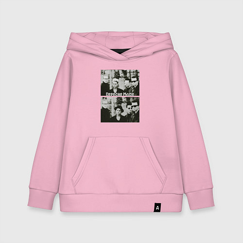 Детская толстовка-худи Depeche Mode2 / Светло-розовый – фото 1