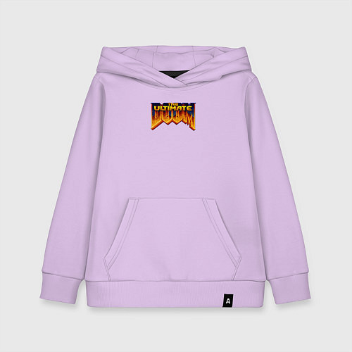 Детская толстовка-худи Doom ultimate / Лаванда – фото 1