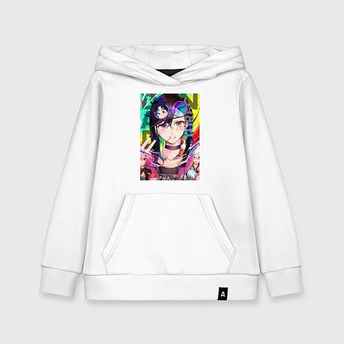 Детская толстовка-худи Дандадан: Момо Аясэ / Белый – фото 1