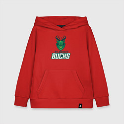 Детская толстовка-худи Milwaukee Bucks NBA