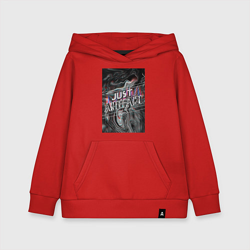 Детская толстовка-худи Just Artefact / Красный – фото 1