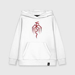 Толстовка детская хлопковая Symbol of the City of Chains - Dragon Age, цвет: белый