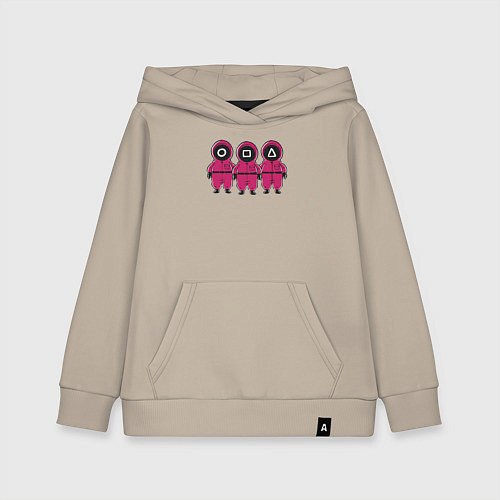 Детская толстовка-худи Три охранника / Миндальный – фото 1