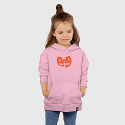 Толстовка детская хлопковая Wu-Tang halloween, цвет: светло-розовый — фото 2
