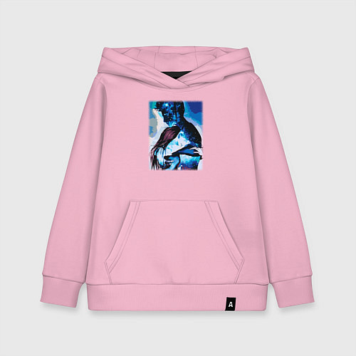 Детская толстовка-худи Ты мой космос / Светло-розовый – фото 1