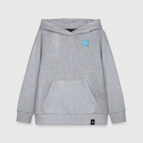 Детская толстовка-худи Icecube / Меланж – фото 1