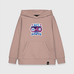 Толстовка детская хлопковая NFT - Gamer, цвет: пыльно-розовый