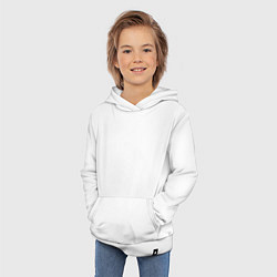 Толстовка детская хлопковая Skull, цвет: белый — фото 2