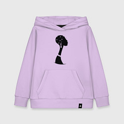 Толстовка детская хлопковая Woman Africa, цвет: лаванда
