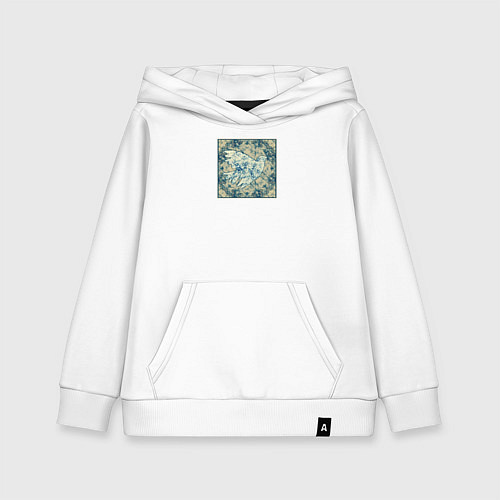 Детская толстовка-худи Голубь мира / Белый – фото 1