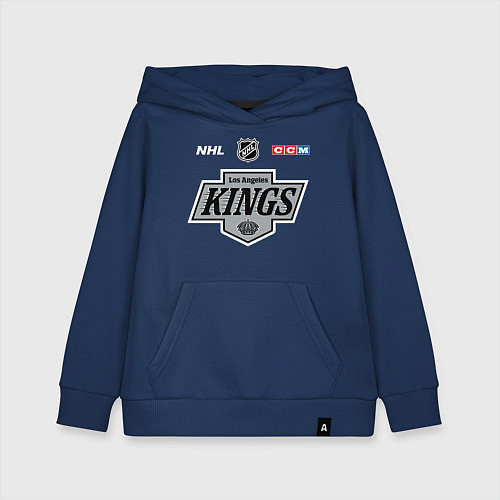Детская толстовка-худи Лос Анджелес Кингз - НХЛ команда / Тёмно-синий – фото 1