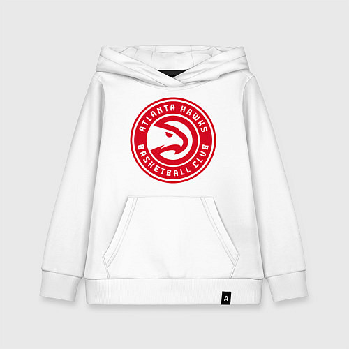 Детская толстовка-худи Атланта Хокс НБА / Белый – фото 1
