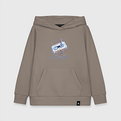 Детская толстовка-худи Олды помнят - кассета