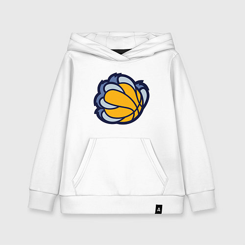 Детская толстовка-худи Memphis Grizzlies / Белый – фото 1