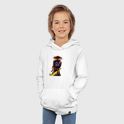 Толстовка детская хлопковая Темпларка с Эмбером, цвет: белый — фото 2