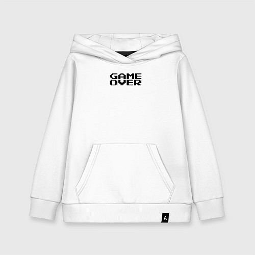 Детская толстовка-худи Конец игры / Белый – фото 1