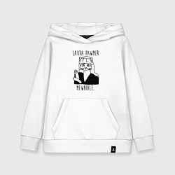 Толстовка детская хлопковая Laura Pawmer, цвет: белый