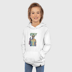 Толстовка детская хлопковая Тревор Филипс, цвет: белый — фото 2