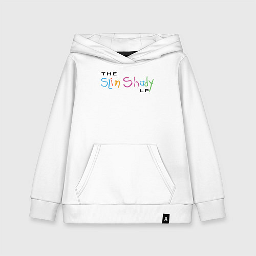 Детская толстовка-худи Slim Shady / Белый – фото 1