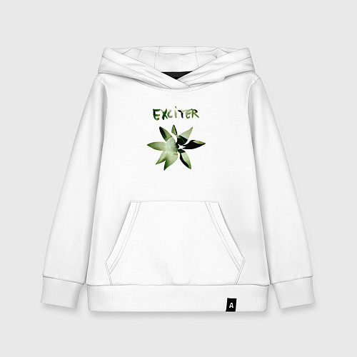 Детская толстовка-худи Depeche Mode - Exciter Flower / Белый – фото 1