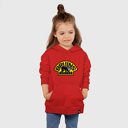 Толстовка детская хлопковая HC Boston Bruins Label, цвет: красный — фото 2