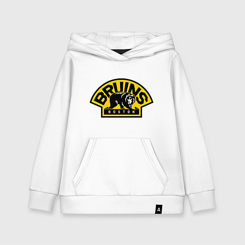 Детская толстовка-худи HC Boston Bruins Label / Белый – фото 1