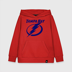 Толстовка детская хлопковая HC Tampa Bay, цвет: красный