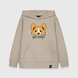 Детская толстовка-худи Got Corgi