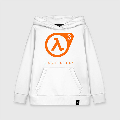 Детская толстовка-худи Half-Life 3 / Белый – фото 1